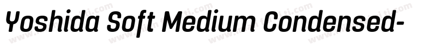 Yoshida Soft Medium Condensed字体转换